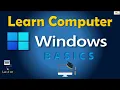 Windows 10 Basic Features Desktop Icons and Taskbar Computer Basics