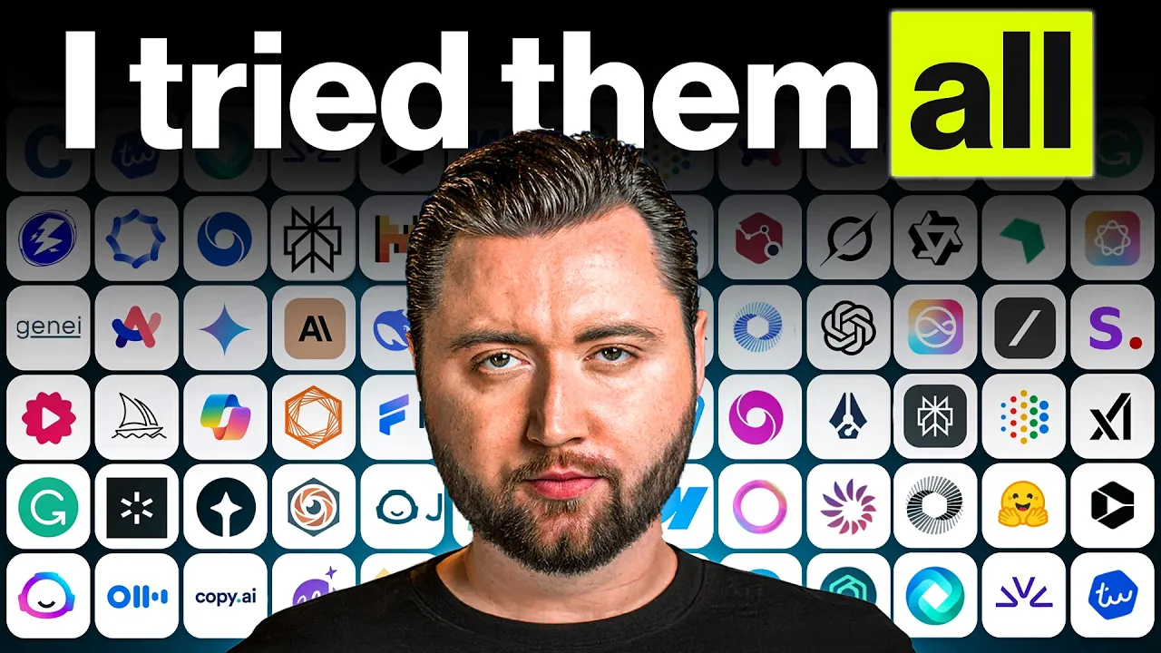 I Tried 200+ AI Tools, These 14 Will Make You $1M (With No Coding): video thumbnail