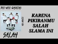 Download Lagu PEE WEE GASKINS - SALAH LIRIK