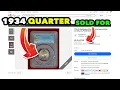 1934 Heavy Motto Quarter sells for over 1 400 dollars Do you have this valuable quarter
