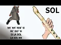 Download Lagu Baile de la rata, flauta dulce fácil, tutorial con animación, easy flute recorder