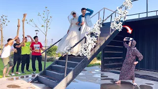 لما ابوك يتجوز وحده من علي النت وامك تقفشه السلسيلي 