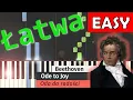 Download Lagu 🎹 Oda do radości (L. van Beethoven, Ode to joy) - Piano Tutorial (łatwa wersja) 🎵 NUTY W OPISIE 🎼