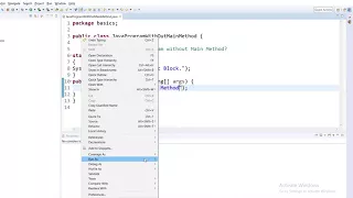 Core Java Interview Question Can we run a Java Program wthout Main Method