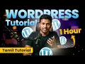 WordPress Tutorial for Beginners in Tamil WordPress Full Course in Tamil WordPress Tutorial Tamil