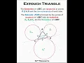 Lagu 27. Incircle, Excircle, Extouch Triangle: #geometrymath #maths #mathematics #geometry #math