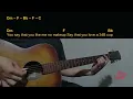 Bellah Mae - Love Me Less Easy Guitar Chord & Lyrics (cover) 