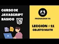 11 Math Object - Basic JavaScript Course
