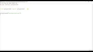 Python Playsound Library - Playing Sound Files in Python