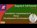 Angular 8 installation requirements and Setup Development Environment Angular 8 tutorial in Hindi