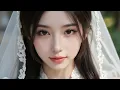 Download Lagu AI Lookbook 4K | Bridal Elegance at Sunset – Romantic Lace Wedding Gown in Blooming Garden
