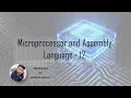 Microprocessor and Assembly Language 12 Array Print an array Bangla