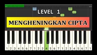 tutorial piano mengheningkan cipta