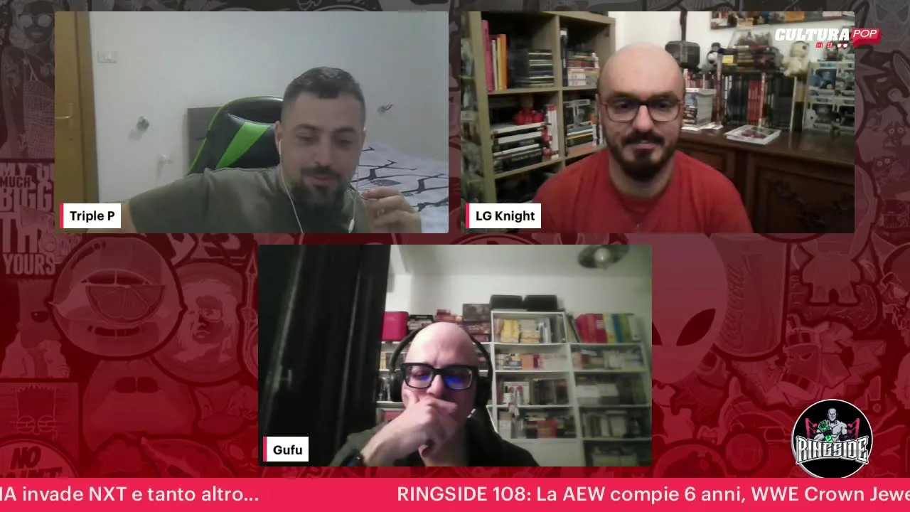 Anteprima di RINGSIDE 108: La AEW compie 6 anni, WWE Crown Jewel,la TNA invade NXT e tanto altro...