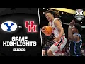 BYU vs Houston Highlights 2026 Phillips 66 Big 12 Men s Basketball Tournament