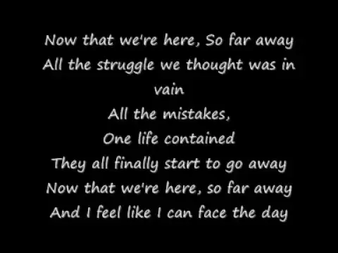 Download MP3 Staind - So Far Away (Lyrics)