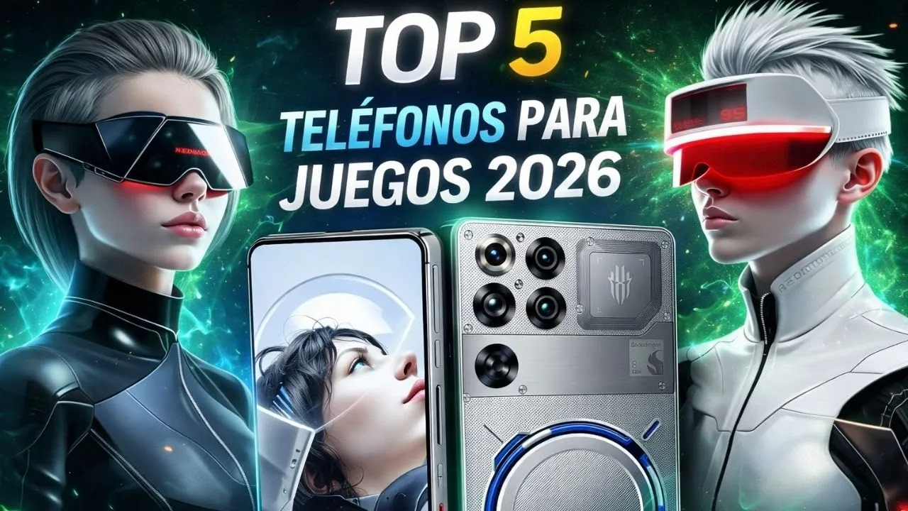 Miniatura de Los MEJORES teléfonos gamer (2026). ¡Échales un vistazo antes de comprarlos!