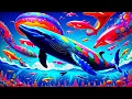 OLED-veilige Vibrant Liquid Art 4K UHD Abstracte Screensaver (geen geluid)