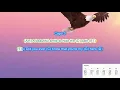 Wind Beneath my Wings by Bette Midler play along with scrolling guitar chords and lyrics
