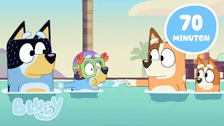 LIVE Bluey Lustige Momente mit der Familie 70 MINUTEN GANZE FOLGEN Bluey