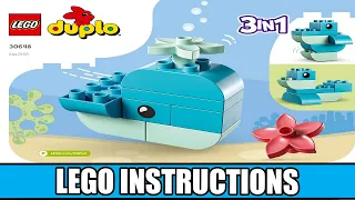 LEGO Instructions | Duplo | 30648 | Whale