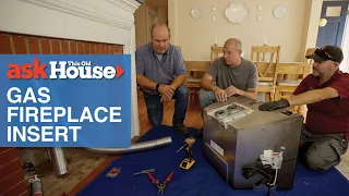 How to Convert a Wood Fireplace to Gas Ask This Old House