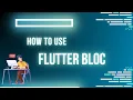 Flutter State Management Mastery Bloc Pattern Explained with Counter App Example