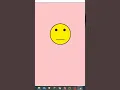 Drawn this emoji in python by using turtle