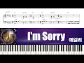 Download Lagu 에일리(Ailee) - I'm Sorry (Alchemy of Souls 2 OST) | Piano Tutorial | Sheet Music