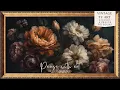 Vintage Frame TV Art Moody Flowers Autumn s Mood Floral TV Background Vintage Flowers 6 Images