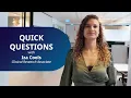 Quick Questions with a CRA in Amsterdam