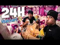 24 HOUR TOILET PAPER FORT IN WALMART Caught