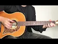 Love In Vain - Clapton Style / key=A   Blues guitar Lessons and tips