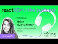 React Native Accessibility Beyond Compliance Ft Britta Evans-Fenton reactCon