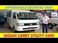 The SUZUKI CARRY UTILITY VAN is an Affordable Business Van Truck Feature