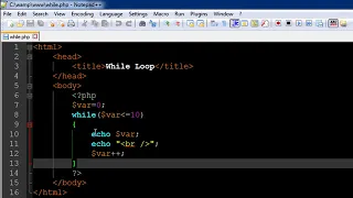 PHP MySQL Tutorial 27 While Loop YouTube