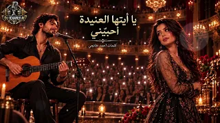 يا أيتها العنيدة  أحب يني   فالحب   أجمل  انتصار    دندنها