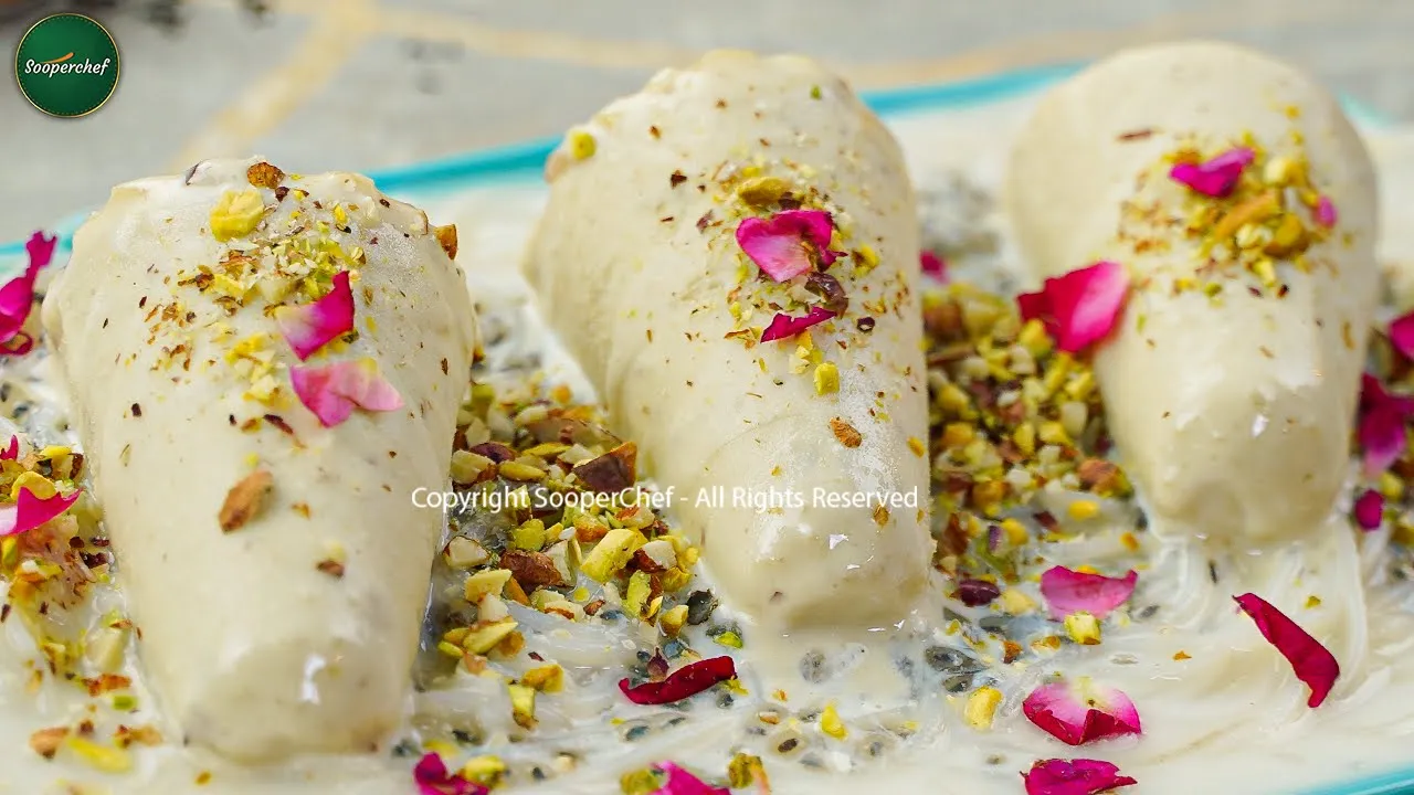 Cool and Creamy Street Food Delight: Kulfi Falooda Recipe