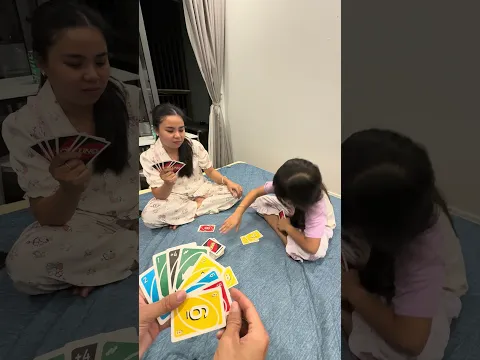 Ai là người chơi UNO giỏi nhất || UNo Board game #shorts