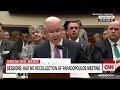 Jeff Session I have never lied to Congress full opening statement