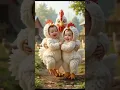 Download Lagu Cutes Babies dancing with Chicken 🐔🥰 || Dugi Dugi Dum Dum | Dugi Dugi Dam Dam #shorts #dudidudidam