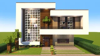 Minecraft: Como construir uma casa moderna | MANYACRAFT