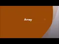 Array Data Structure V H N S N C Autonomous