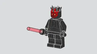 LEGO 912509 Instructions | Star Wars | Darth Maul | Magazine Gift