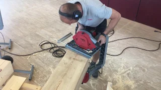 Mafell Z5Ec Portable Band saw tight radius