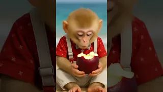 This Monkey Is Eating 