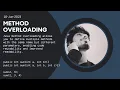 Java tutorial - Method Overloading in Kashmiri Urdu Language