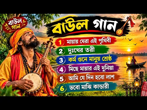 সেরা বাংলা ফোক গান |Best of Bangla Folk Songs Album |Bangla Folk Mix| Bangla Folk Song