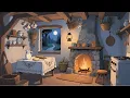 Download Lagu A 1920s Kitchen at Night — Soft Oldies Playing, Warm Light, and the Comfort of Simpler Times