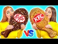 Download Lagu Real Food vs Chocolate Food Challenge | Funny Kitchen Hacks by Multi DO Challenge
